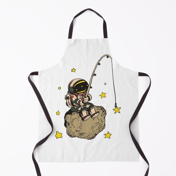 Item preview, Funny Astronaut Fishing Stars designed and sold by Carlostshirts.
