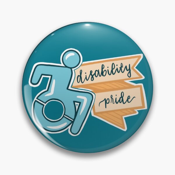 Item preview, Disability Pride Logo designed and sold by Taylor Carlson.