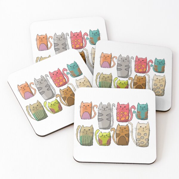 Item preview, Friendly kittens sticker pack designed and sold by RafaelLima7.