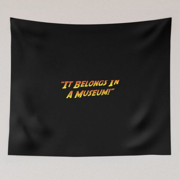 Item preview, “It Belongs In A Museum!” Sticker designed and sold by chisonba.