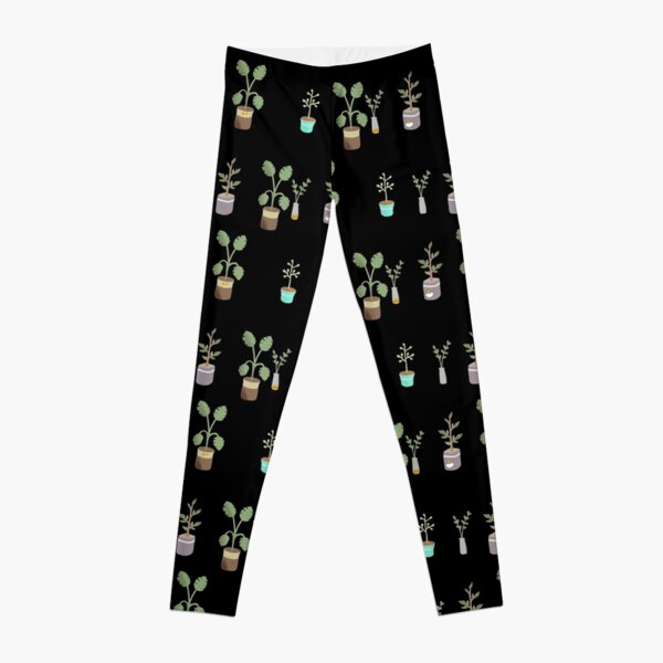 Gudetama Black HWMF Leggings