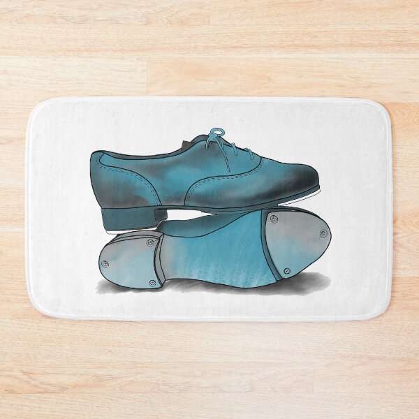 Item preview, Teal Tap Dance Shoes Stacked designed and sold by Tara Barnaba.