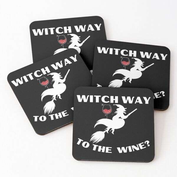 Item preview, Witch way to the wine designed and sold by theredsharp.
