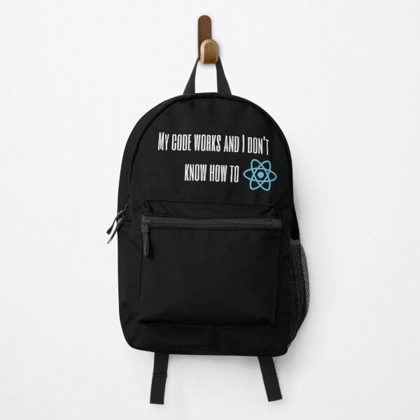 Item preview, I don't know how to react| React funny Coding/Coder software engineer developer programmer geek designed and sold by brinikki.