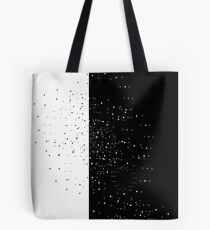 Vector modern abstract geometry squares pattern. black and white seamless geometric background . subtle pillow and bed sheet design. creative art deco. hipster fashion print Tote Bag
