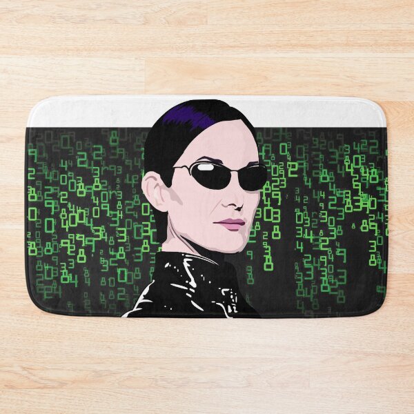 Item preview, TRINITY, The MATRIX, Matrix Code, Carrie Anne Moss designed and sold by wheatbeltdesign.
