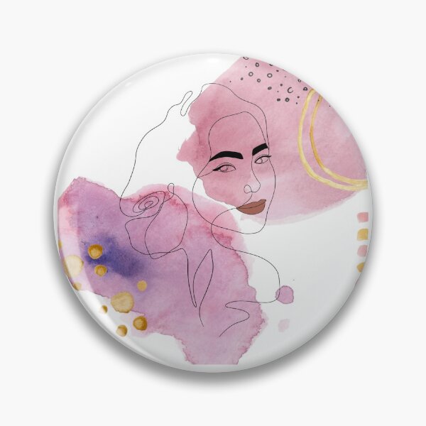 Item preview, watercolor lady designed and sold by BerylBlake.