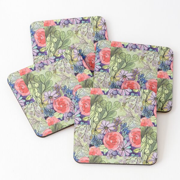 Item preview, Whimsical Floral Mixed Media. designed and sold by SalsySafrano.