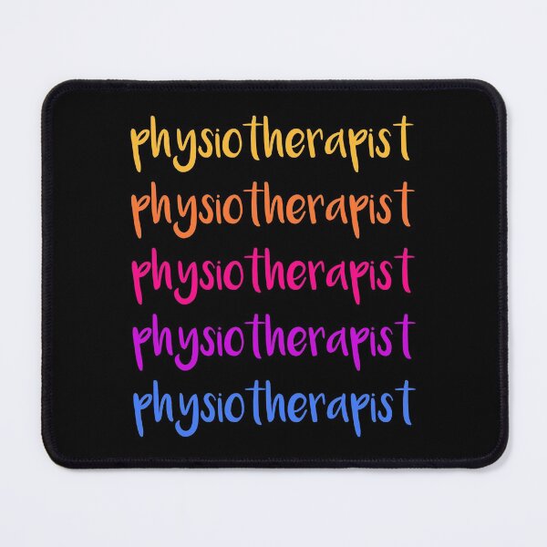 Item preview, Physiotherapist rainbow colors designed and sold by TamGustam.