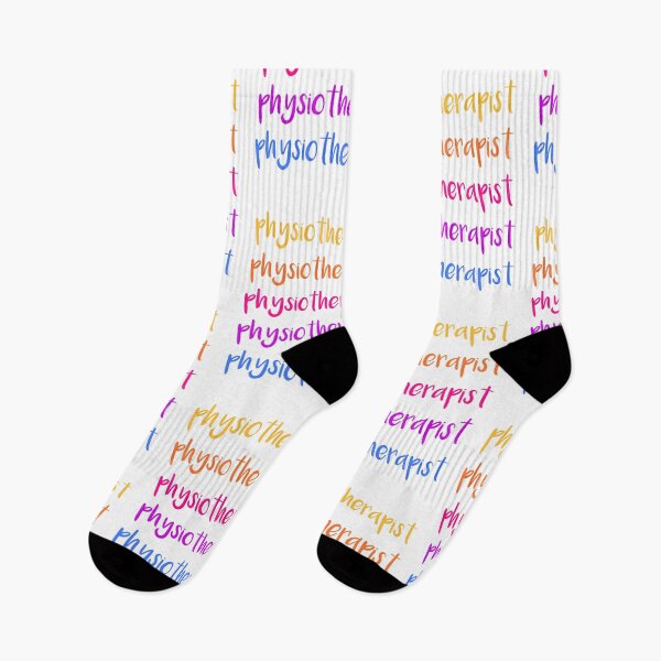 Item preview, Physiotherapist rainbow colors designed and sold by TamGustam.