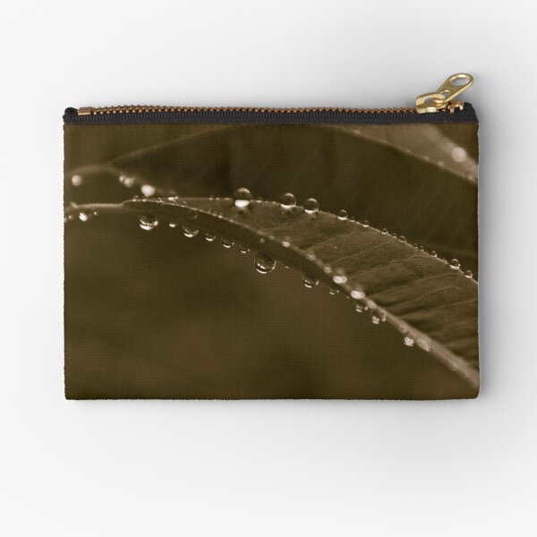 Grey Day Zipper Pouch