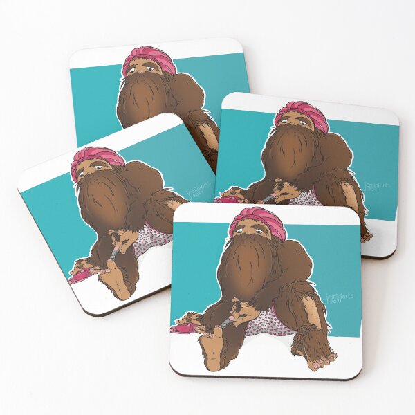 Item preview, Self Care Sasquatch  designed and sold by JeminiArts.