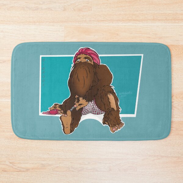 Item preview, Self Care Sasquatch  designed and sold by JeminiArts.