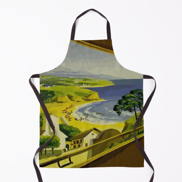 Item preview, Basque Coast France - French National Railroads - Vintage Travel designed and sold by Culturio.