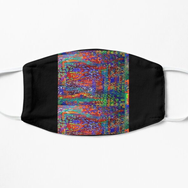 Port Douglas Reef Fish Graphic Flat Mask