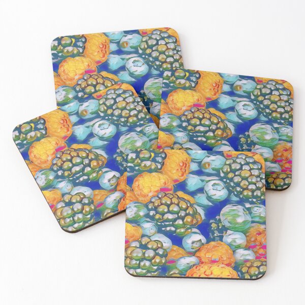 Item preview, Berry Fruit Medley Painting/ Colorful Fruit Pattern  designed and sold by Designs By YL.
