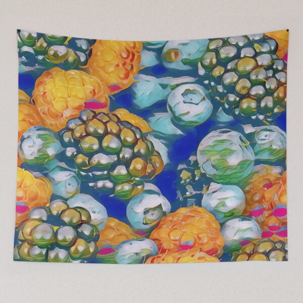 Item preview, Berry Fruit Medley Painting/ Colorful Fruit Pattern  designed and sold by Designs By YL.