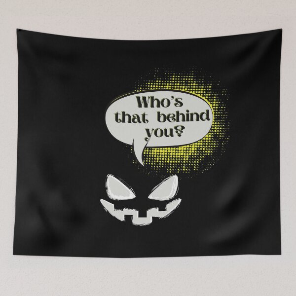 Item preview, Who’s that behind you. designed and sold by aboniteblanc.