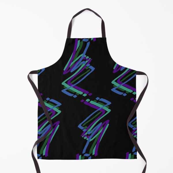 Item preview, Abstract Paint Strokes Graffiti Zig Zag Pattern designed and sold by that5280lady.