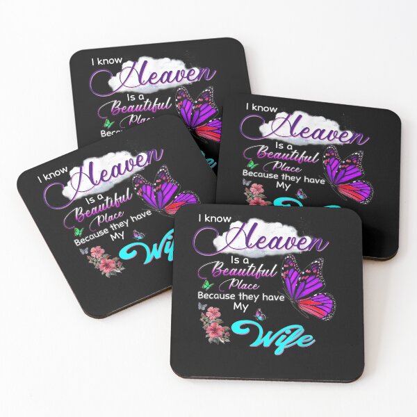 Item preview, For Grandpa Dad Husband Love and Miss Their Wife in Heaven  designed and sold by GarrickShop.