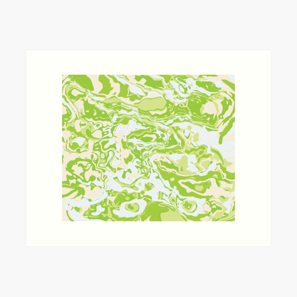 Item preview, Lime Creamsicle Marble Swirl designed and sold by Ispeakgeek.