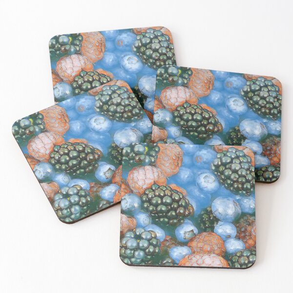 Item preview, Berry Fruit Medley Painting/ Colorful Fruit Pattern  designed and sold by Designs By YL.