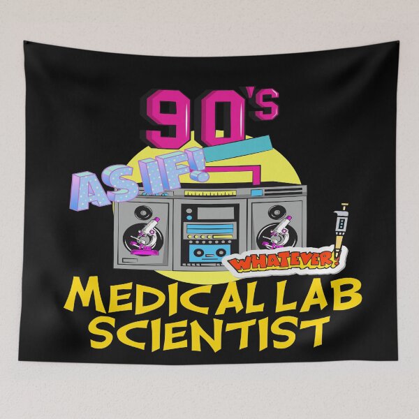 Item preview, 90s MEDICAL LAB SCIENTIST AS IF! FUNNY LAB TECH LAZY COSTUME designed and sold by Hippiesole.