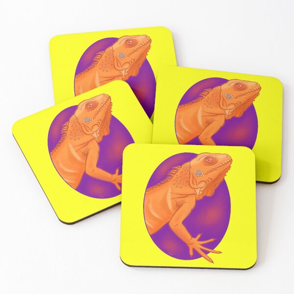 Item preview, Iguana Love You Forever (Flame on Purple) designed and sold by RJKpoyp.
