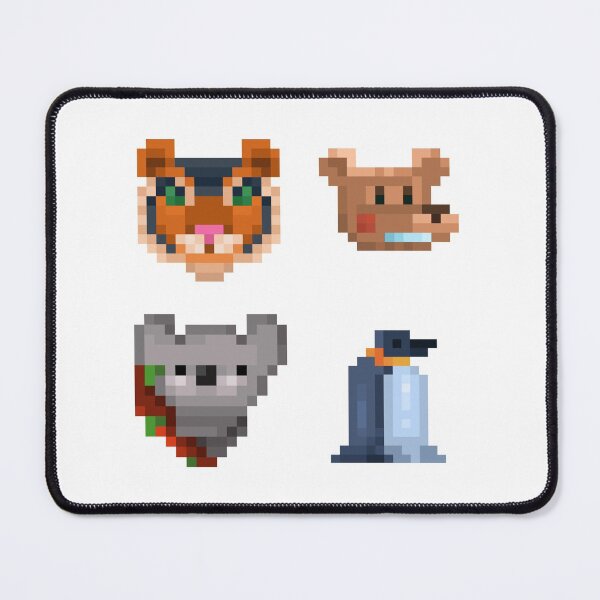 Item preview, Pixelated Wild Animals 02 designed and sold by HopeDetour.