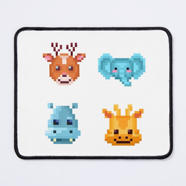 Item preview, Pixelated Wild Animals designed and sold by HopeDetour.