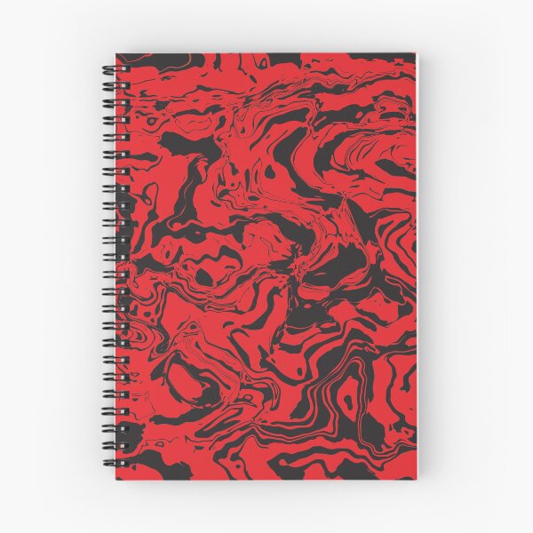 Item preview, Red Black Marble Swirl designed and sold by Ispeakgeek.