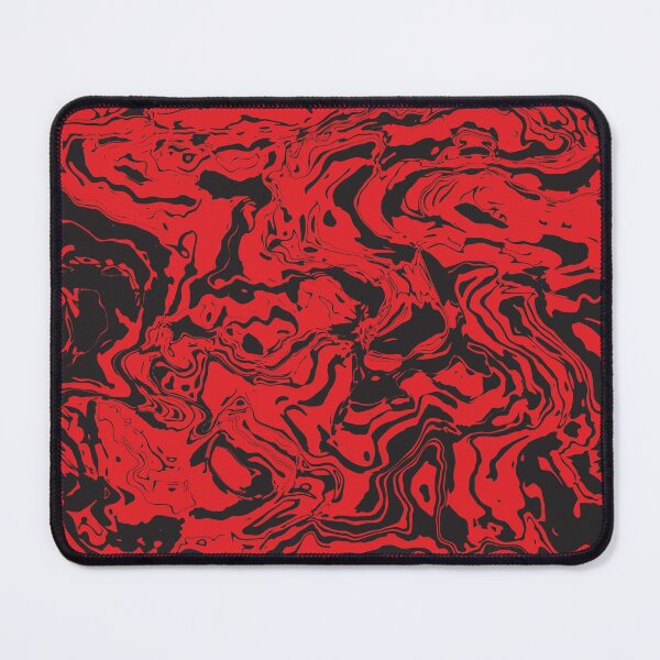 Item preview, Red Black Marble Swirl designed and sold by Ispeakgeek.