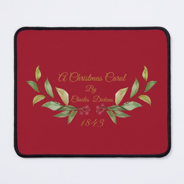 Item preview, A Christmas Carol By Charles Dickens 1843: Inspired Book Cover  designed and sold by BohemianFiction.