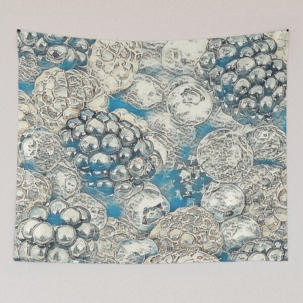 Item preview, Berry Fruit Medley Painting/ Colorful Fruit Pattern  designed and sold by Designs By YL.
