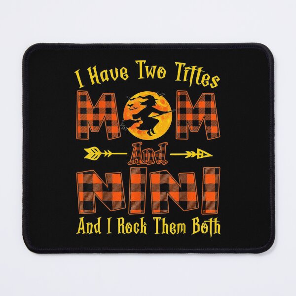 Item preview, God Gifted Me Two Titles Mom And Nini - I Rock Them Both designed and sold by GarrickShop.