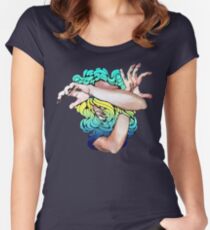 Wallflower (Social Disease Original) Women's Fitted Scoop T-Shirt