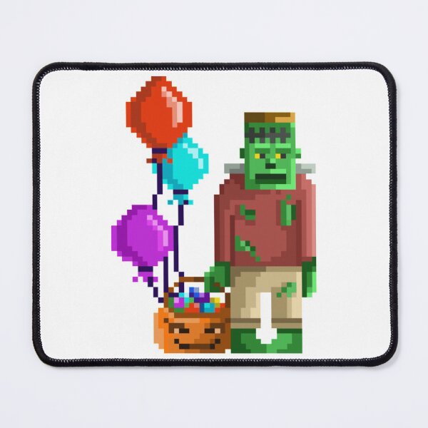 Item preview, Pixelated Trick or Treat Frank designed and sold by HopeDetour.