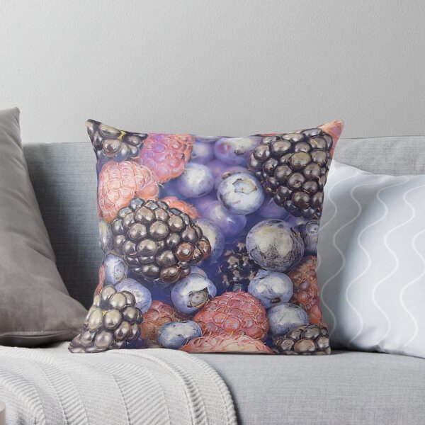 Item preview, Berry Fruit Medley Painting/ Colorful Fruit Pattern designed and sold by Designs By YL.