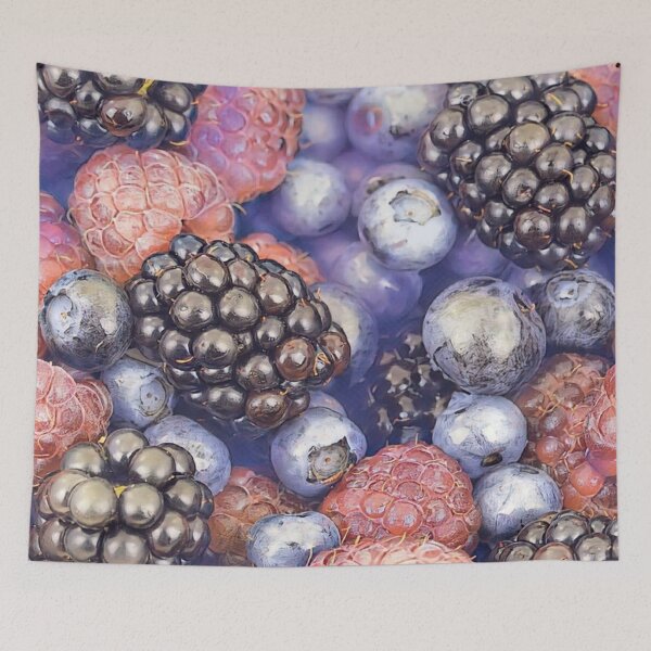Item preview, Berry Fruit Medley Painting/ Colorful Fruit Pattern  designed and sold by Designs By YL.