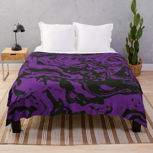 Item preview, Purple and Black Marble Swirl designed and sold by Ispeakgeek.