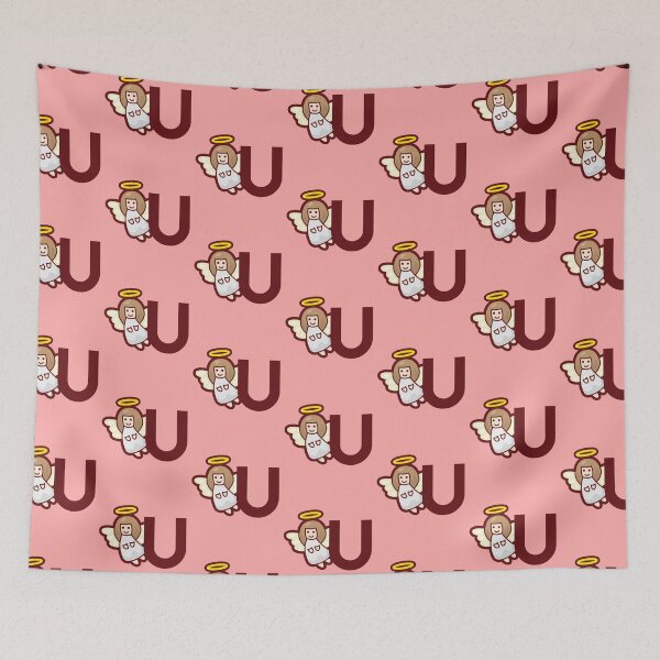 Item preview, Angel Alphabet. Letter U.  Cute Angelic Design designed and sold by efenem.