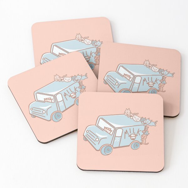 Item preview, Kitty Cat Milk Truck designed and sold by thesadsquatch.