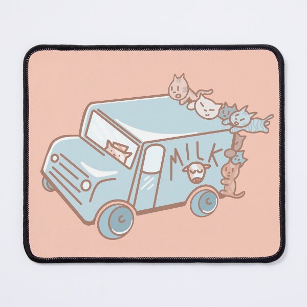 Item preview, Kitty Cat Milk Truck designed and sold by thesadsquatch.