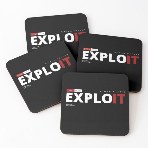 Item preview, Don't FIGHT human nature, EXPLOIT IT. designed and sold by Tiredmenphilo.
