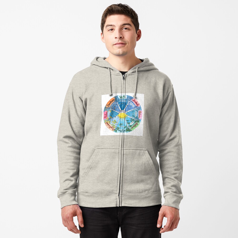 Item preview, Zipped Hoodie designed and sold by Mperschnick.