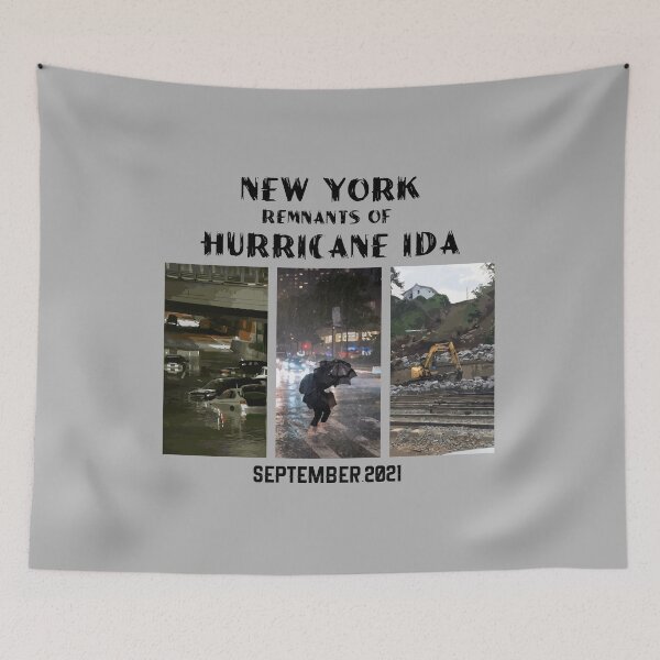 Item preview, New York Remnants of Hurricane IDA 2021 designed and sold by PodiShawna.