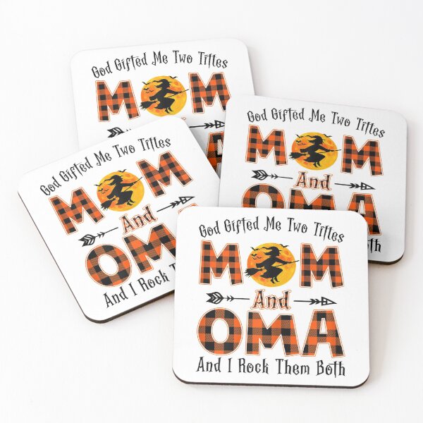 Item preview, God Gifted Me Two Titles Mom And Oma - I Rock Them Both  designed and sold by DieterShop.