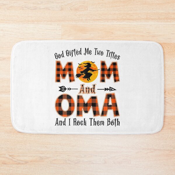 Item preview, God Gifted Me Two Titles Mom And Oma - I Rock Them Both  designed and sold by DieterShop.