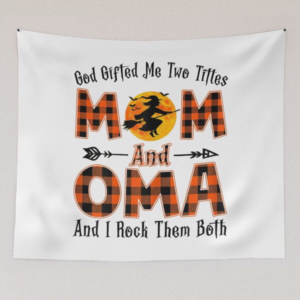Item preview, God Gifted Me Two Titles Mom And Oma - I Rock Them Both  designed and sold by DieterShop.
