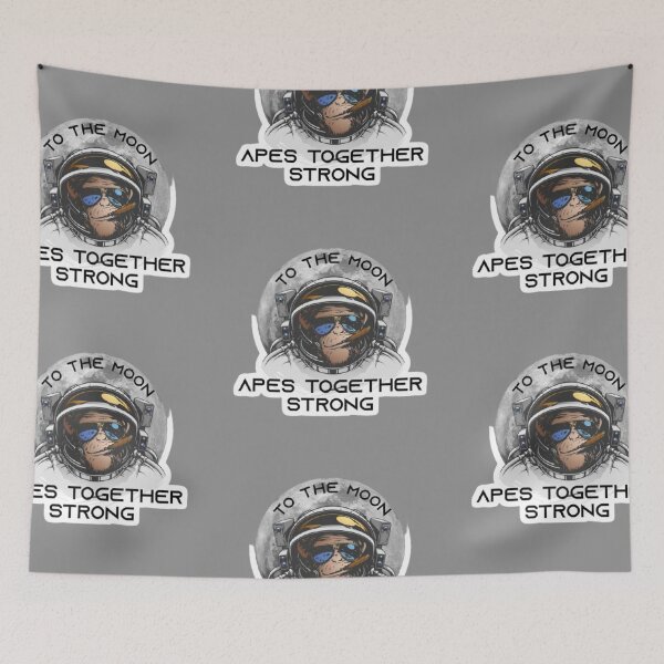 Item preview, Apes Together Strong designed and sold by Trapyeezus.